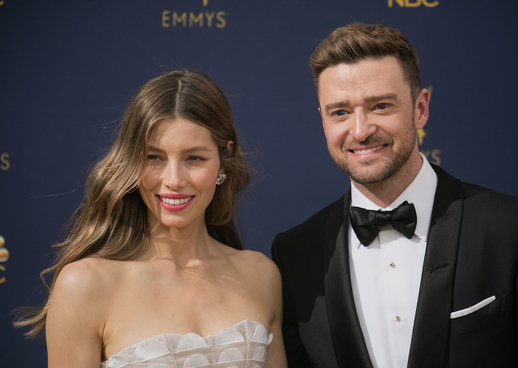 Justin Timberlake a Jessica Biel.