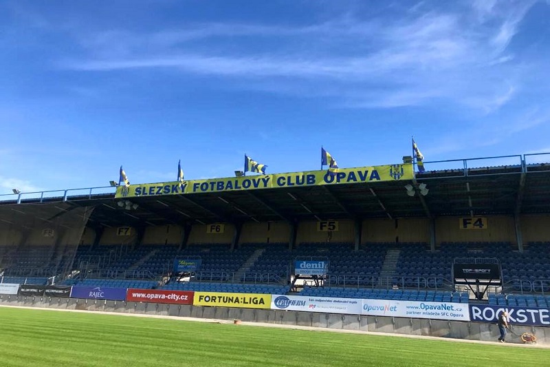 Fotbalisté Opavy se vrátí na svůj stadion.