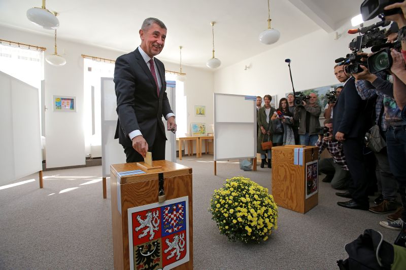 Andrej Babiš (ANO). Andrej Babiš (ANO).