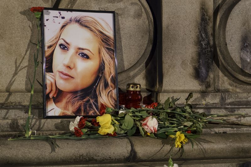Zavražděná bulharská novinářka Viktorija Marinovová.