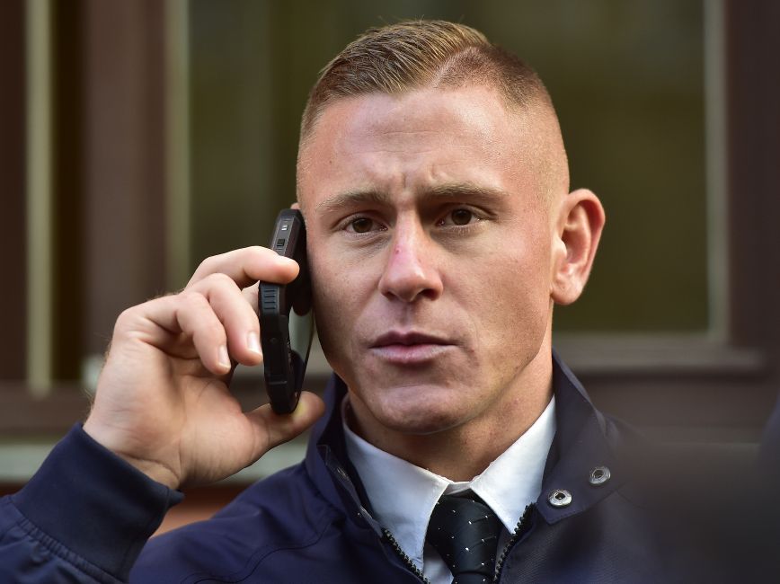 Policista Šimon Vaic.