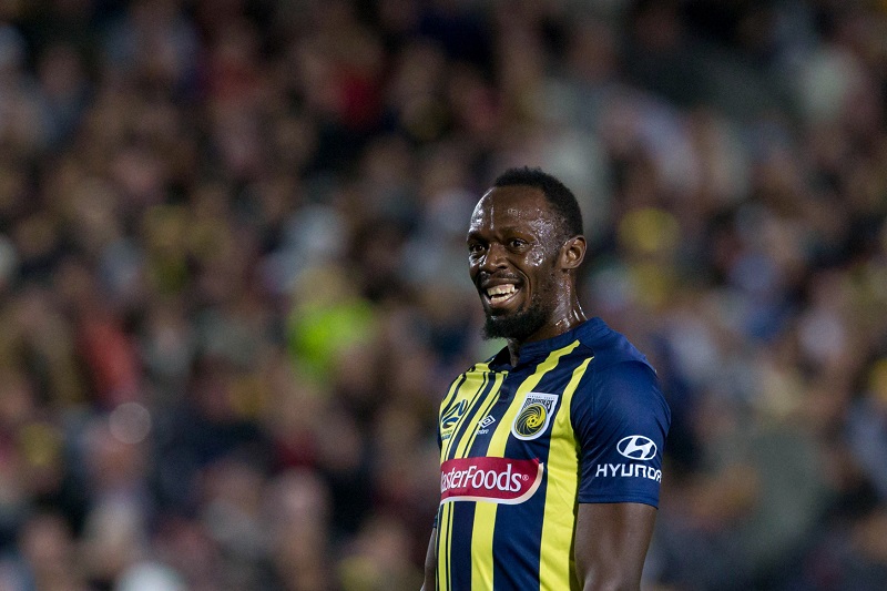 Usain Bolt v generálce na australskou ligu zazářil.