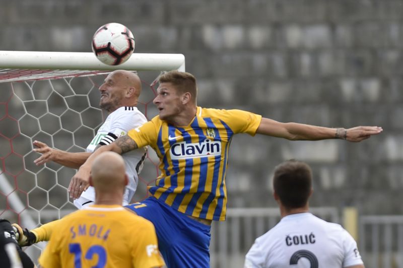 Opava porazila Jihlavu 1:0 gólem z 88. minuty. 