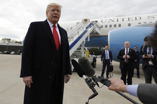 Prezident Donald Trump se chce s Brunsonem setkat hned po příletu.