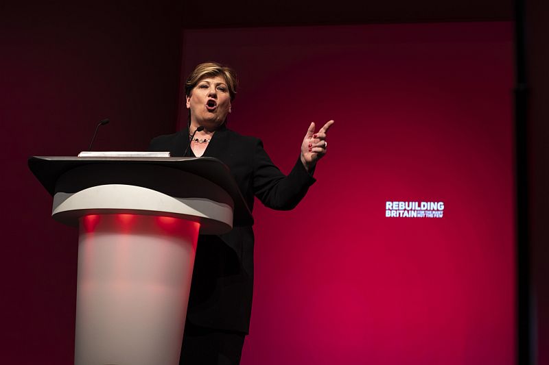 Britská stínová ministryně zahraničí Emily Thornberryová.