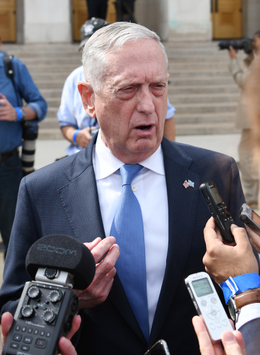 Ministr obrany USA James Mattis.