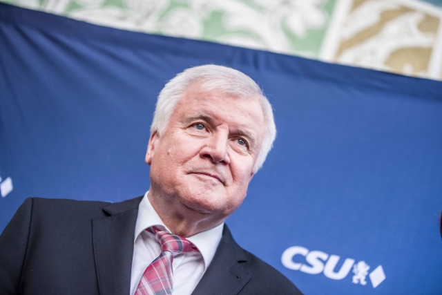 Předseda bavorské CSU a současný spolkový ministr vnitra Horst Seehofer.