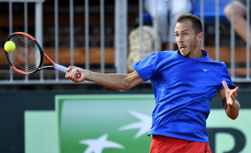 Lukáš Rosol hraje letos druhý turnaj na okruhu ATP.