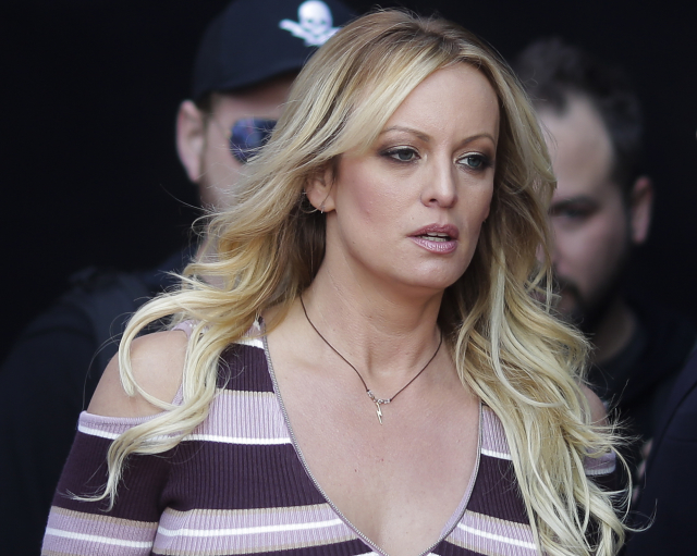 Pornoherečka Stormy Daniels.