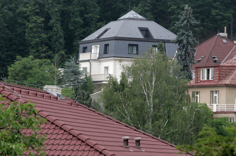 Vila Radovana Krejčíře v Černošicích.