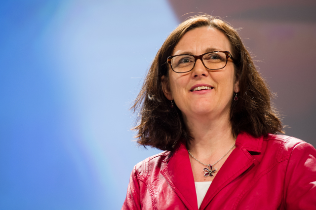 Eurokomisařka Cecilia Malmströmová.