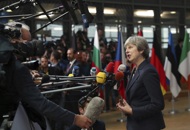 Britská premiérka Theresa Mayová.
