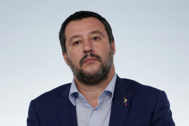 Místopředseda italské vlády Matteo Salvini.