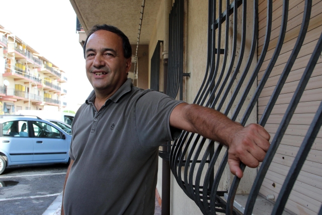 Italský starosta Domenico Lucano. Italský starosta Domenico Lucano.
