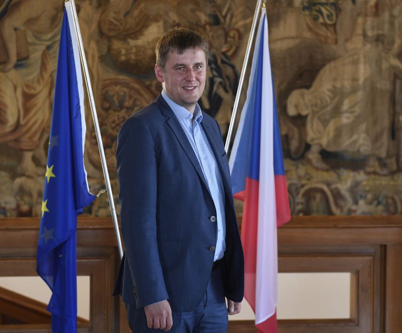 Nový ministr zahraničí Tomáš Petříček (ČSSD). 