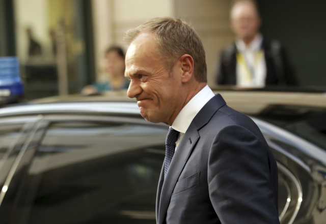 Šéf Evropské rady a někdejší polský premiér Donald Tusk.
