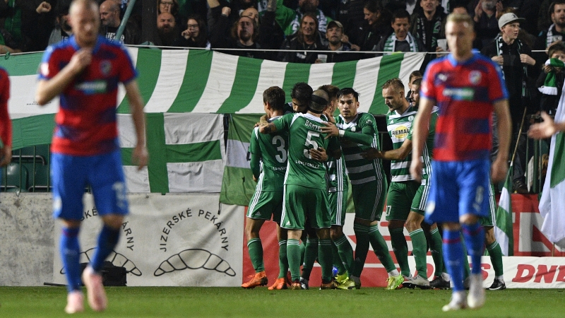 Plzeň musela s Bohemians dvakrát srovnat krok, aby získala bod. 