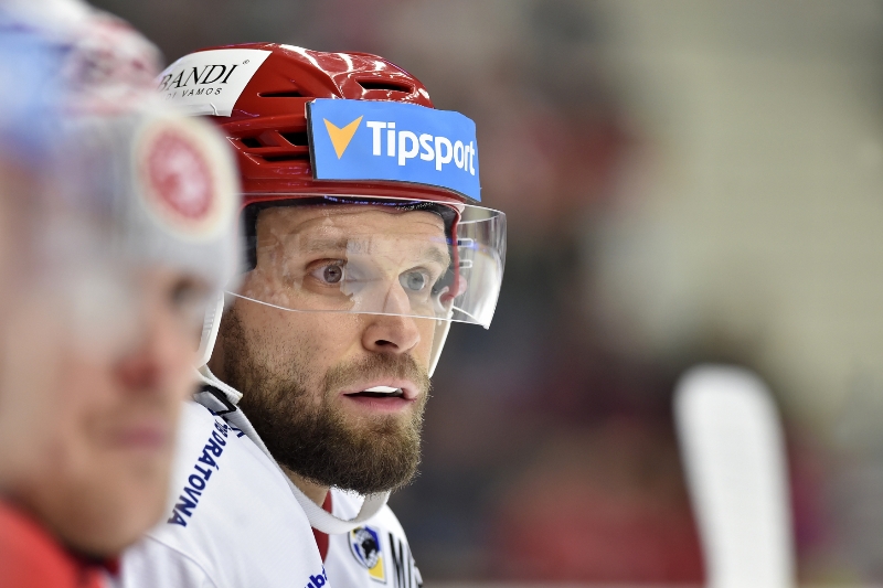 Martin Růžička nastoupil letos do prvního zápasu extraligy. 