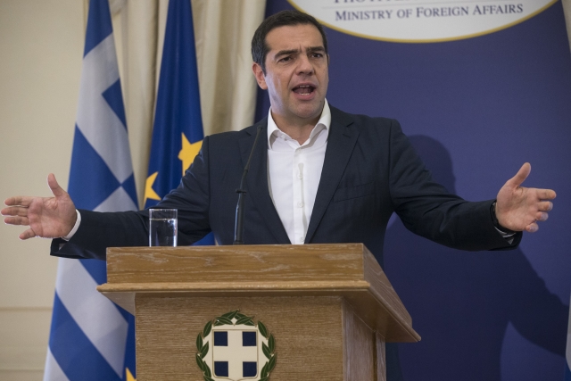 Řecký premiér Alexis Tsipras.