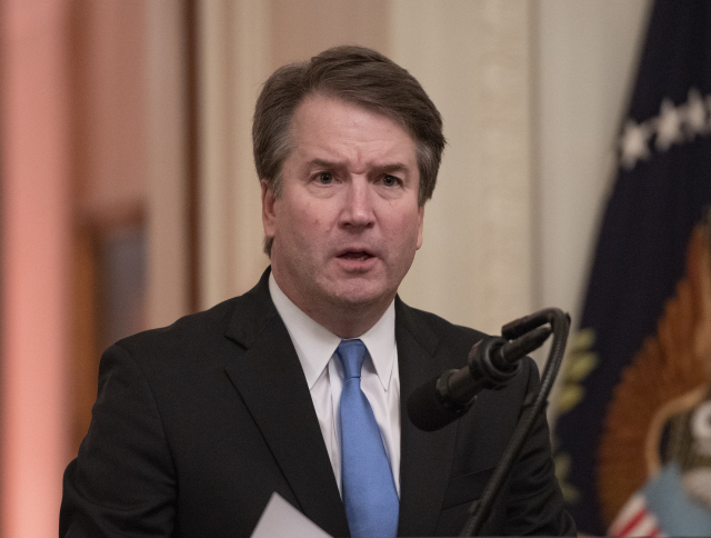 Soudce Brett Kavanaugh.