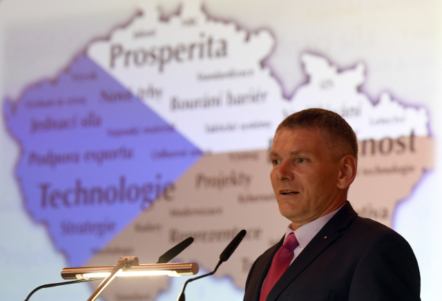 Prezident Asociace obranného a bezpečnostního průmyslu Jiří Hynek.