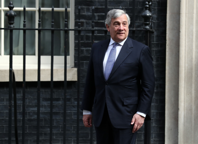 Předseda Evropského parlamentu Antonio Tajani.