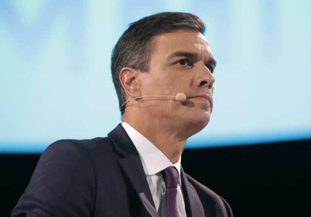 Španělský premiér Pedro Sánchez.