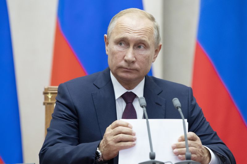 Ruský prezident Vladimir Putin.