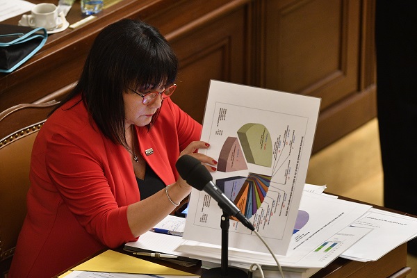 Ministryně financí Alena Schillerová.