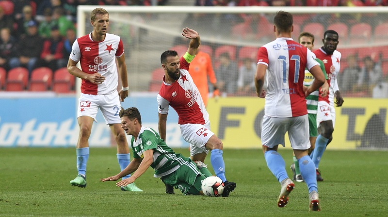Fotbalisté Slavie čeká klíčový dvojzápas proti Kodani v Evropské lize. Fotbalisté Slavie čeká klíčový dvojzápas proti Kodani v Evropské lize.