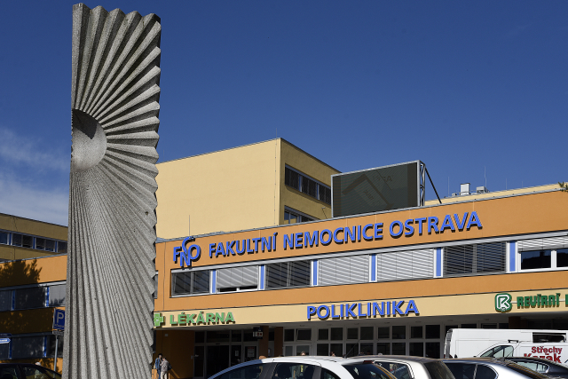 Budova Fakultní nemocnice v Ostravě.