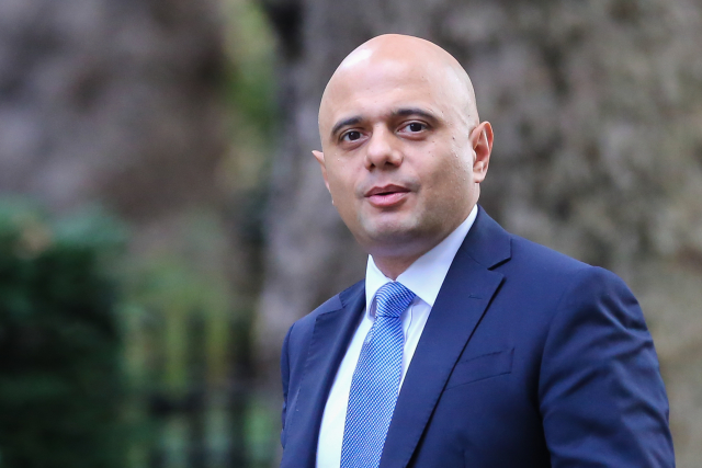 Britský ministr vnitra Sajid Javid.