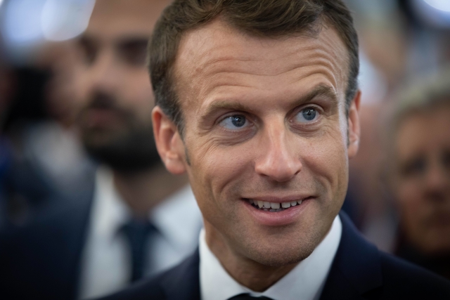 Francouzský prezident Emmanuel Macron.