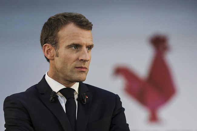 Francouzský prezident Emmanuel Macron.