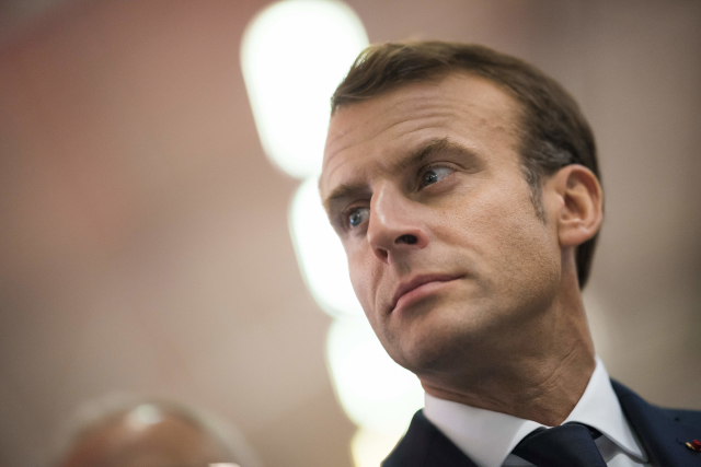 Francouzský prezident Emmanuel Macron.