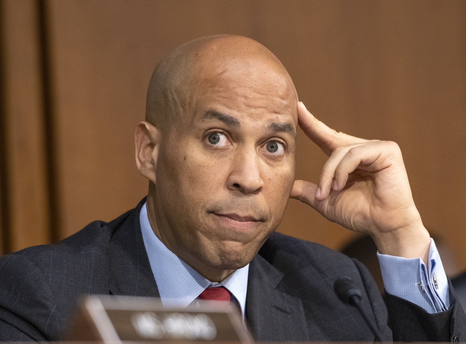 Demokratický senátor ze státu New Jersey Cory Booker.