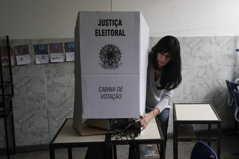 Brazilci se chystají k volbám.