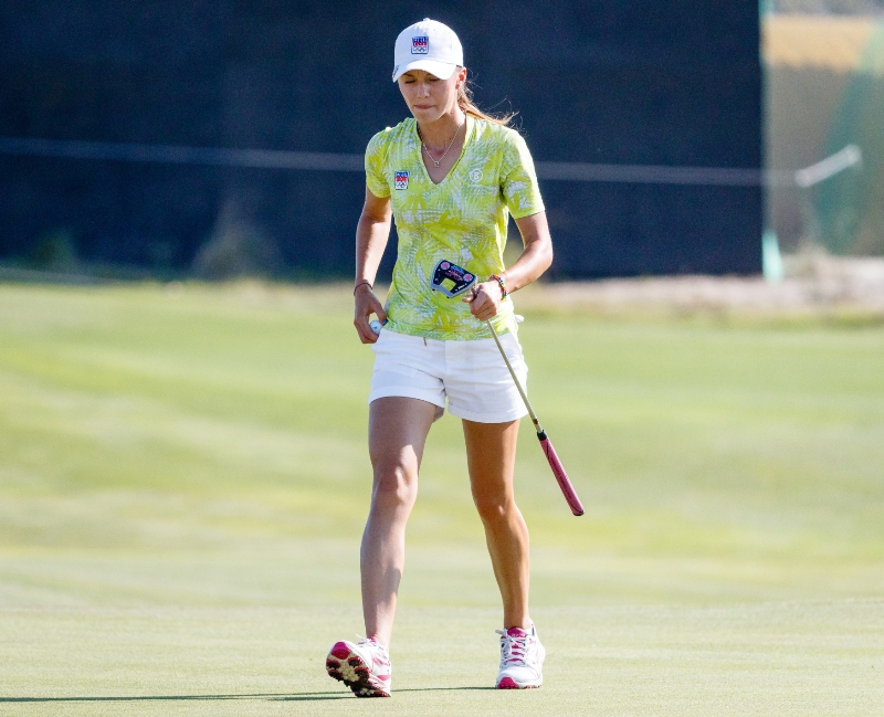 Golfistka Spilková drží vedení v kvalifikaci o LPGA.