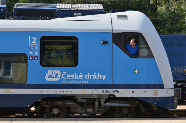 Vlak ČD.