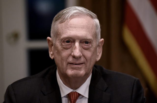 Americký ministr obrany James Mattis.