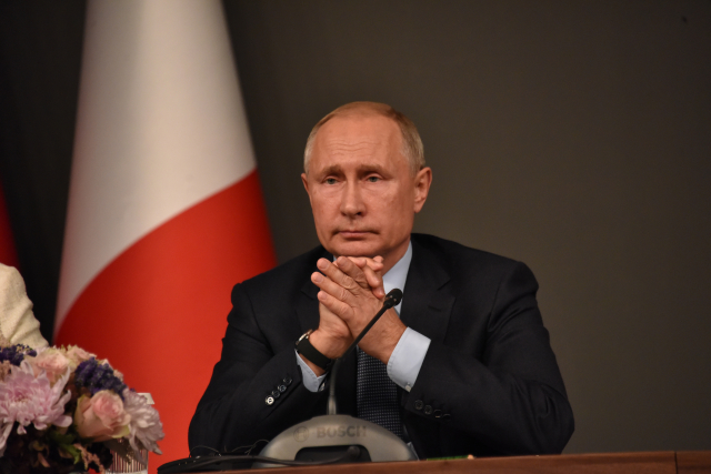 Ruský prezident Vladimir Putin.