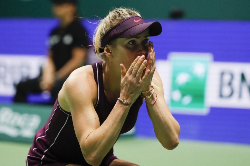 Elina Svitolinová je první ukrajinskou vítězkou Turnaje mistryň. 