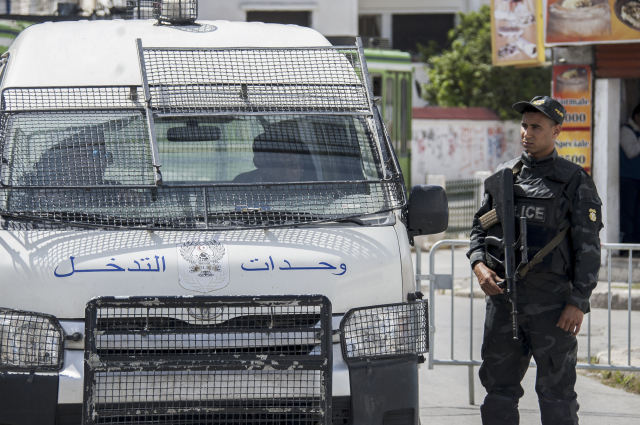 Tuniská policie.