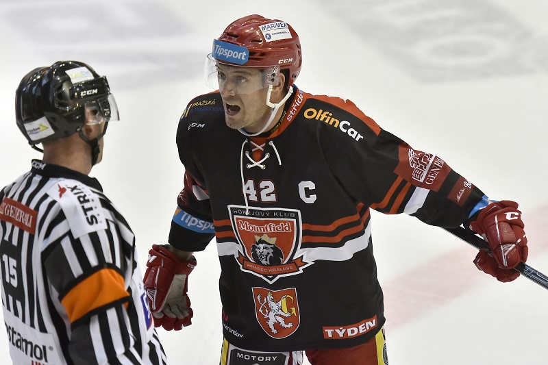 Petr Koukal dostal stopku na dva zápasy.
