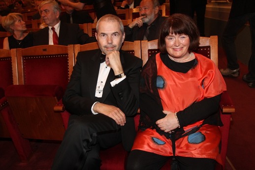 Marek Eben a Markéta Fišerová.