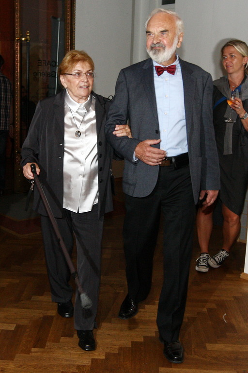 Zdeněk Svěrák a Božena Svěráková.