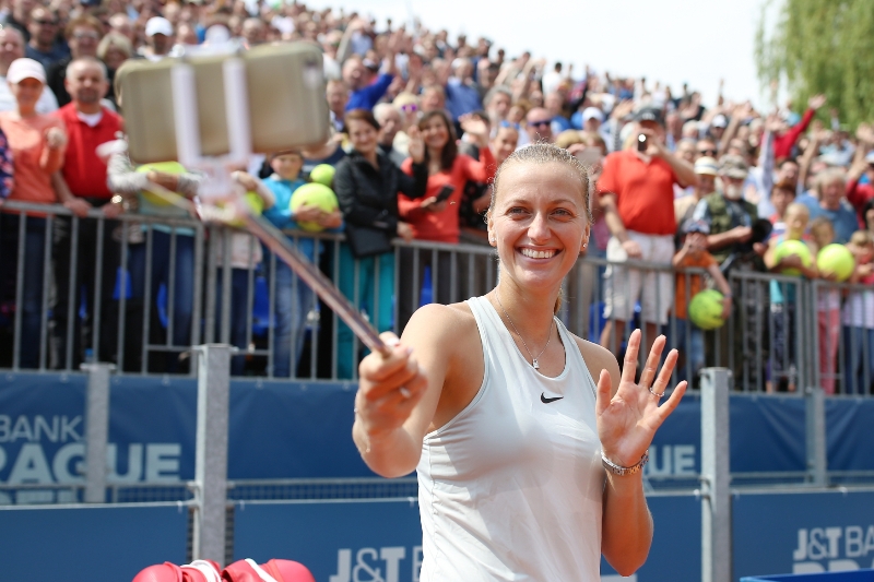 Petra Kvitová by měla být opět jednou z českých tenistek, které se doma ukáží. 