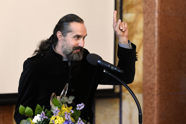 Oceněný Daniel Vepřek.