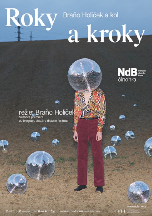 Plakát k inscenaci Roky a kroky.