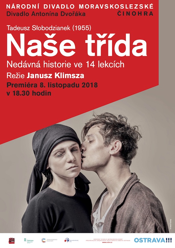 Plakát k inscenaci Naše třída.